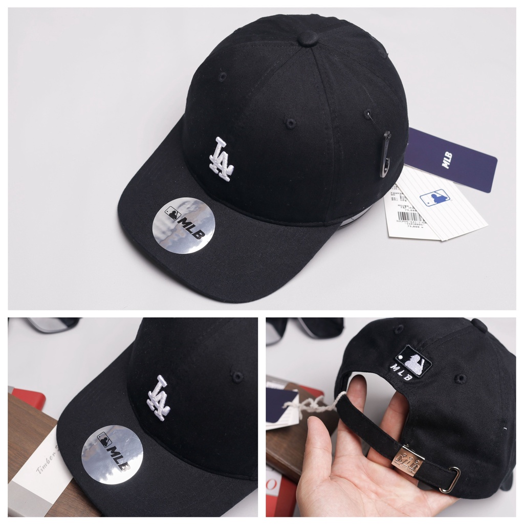 Mũ Nón Lưỡi Trai LA NY MLB Nam Nữ Xịn, Khóa Nón Kết M.L.B Dập Chìm, Full Tem, Form Mềm