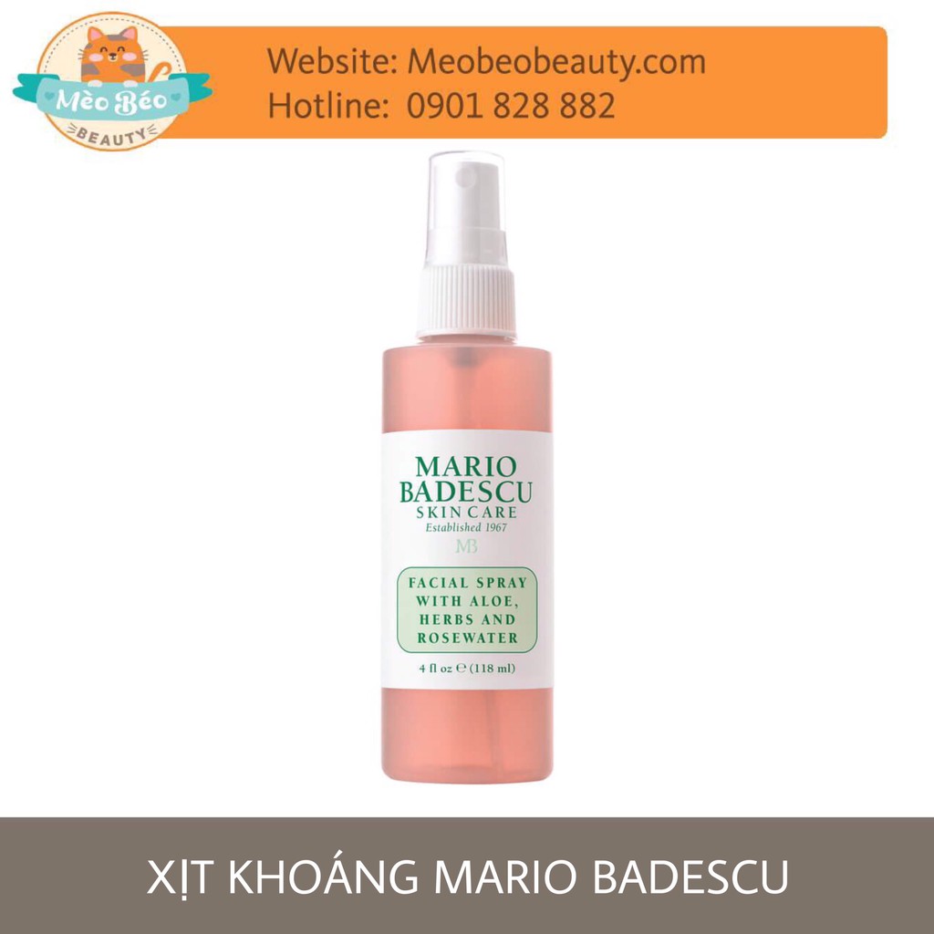 Toner Dạng Xịt Mario Badescue