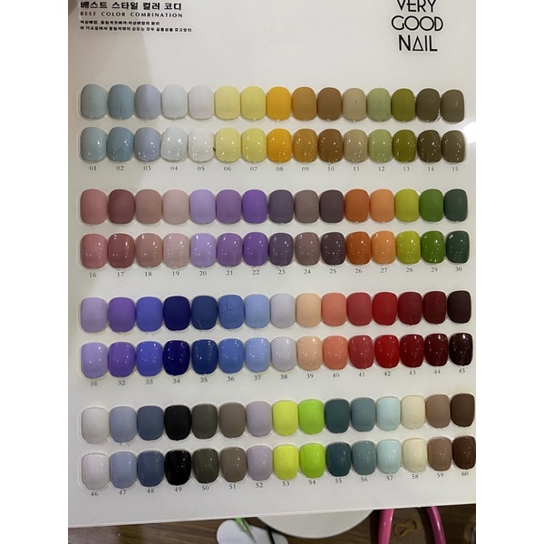 [Beannail.vn] Các mẫu sơn trơn đặt theo yêu cầu - B502