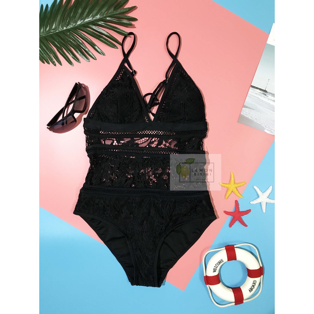 [SIÊU SEXY] Bộ đi biển ren liền thân tôn ráng cho các nàng | BigBuy360 - bigbuy360.vn
