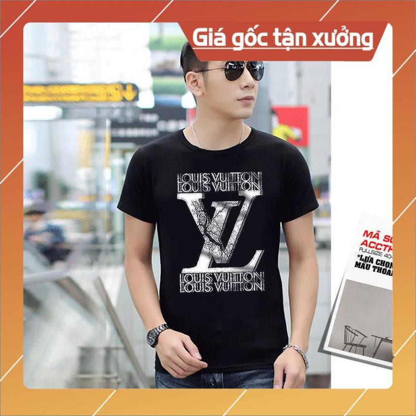 [CHẤT VẢI CỰC MÁT] [ CÓ ÁO SIZE LỚN ] Áo thun nam không cổ