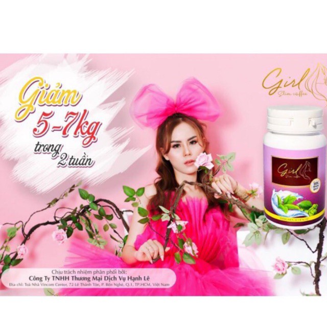 [CHÍNH HÃNG] HỘP 30 VIÊN CÀ PHÊ GIẢM CÂN GIRL SLIM COFFEE