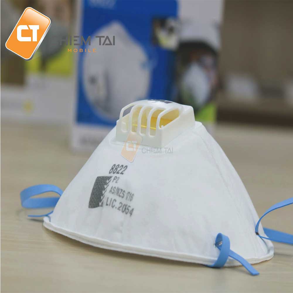 Khẩu trang 3M 8822 có van thở EN | BigBuy360 - bigbuy360.vn