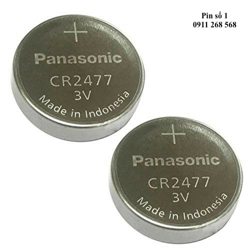 1 viên  pin  3V  Lithium  CR2477 Panasonic