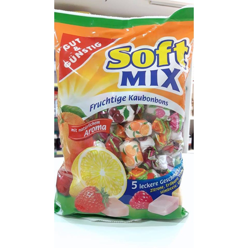 Kẹo kaubonbons soft mix 500g