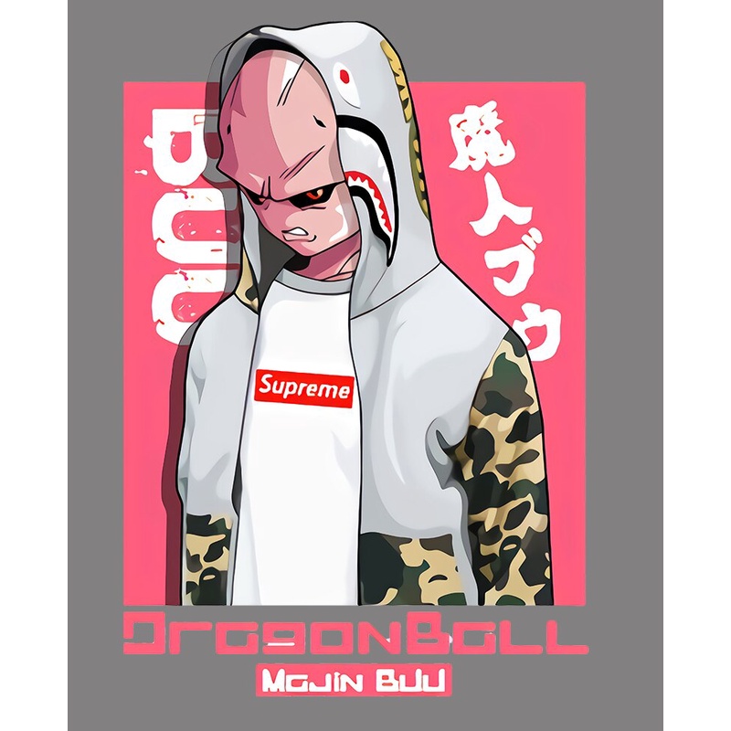 Huy Hiệu Dán Trang Trí Quần Áo / Nón Họa Tiết Hoạt Hình Dragon Ball DIY