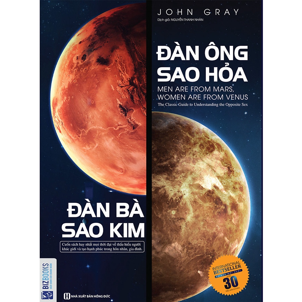 Sách - Đàn Ông Sao Hỏa Đàn Bà Sao Kim | BigBuy360 - bigbuy360.vn