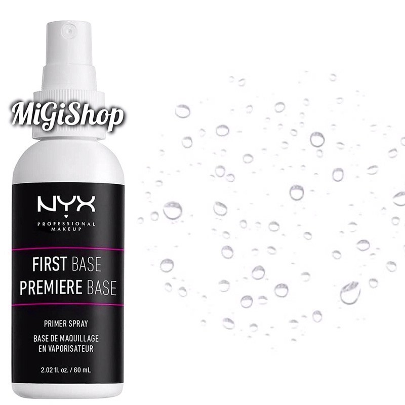 [Hàng Mỹ] Xịt Lót Nyx First Base Primer Spray 60ml | WebRaoVat - webraovat.net.vn