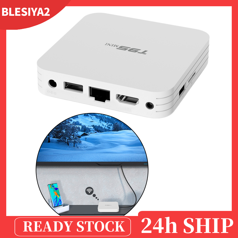 [BLESIYA2]Digital WiFi 4K Smart STB Media Player Device Remote Control