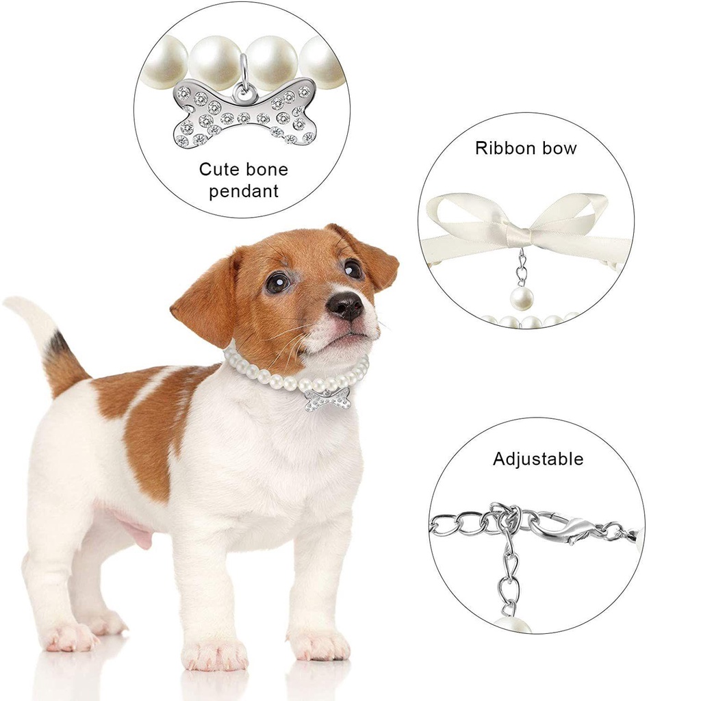 Vòng Cổ Da Cho Thú Cưng|Dây Đeo Cổ Hình Mèo Đáng Yêu