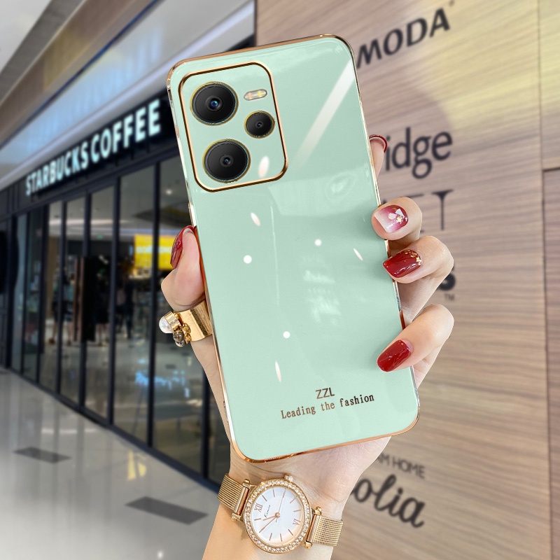 Ốp điện thoại silicon mềm viền thẳng nhiều màu sắc cho Realme C35 / 9 Pro + / 9Pro / 9i 2022