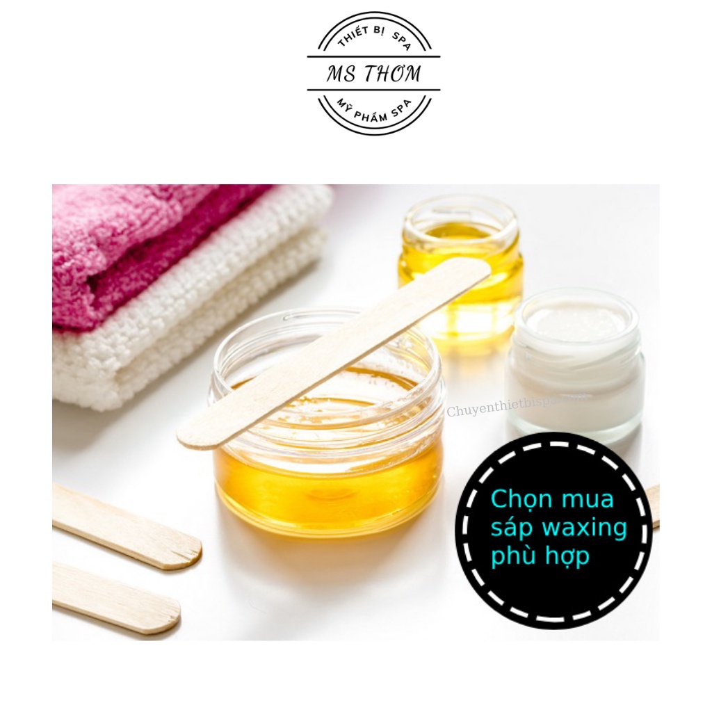 Que đè lưỡi gỗ dùng để quét sáp wax, quét gel siêu tiện lợi | BigBuy360 - bigbuy360.vn