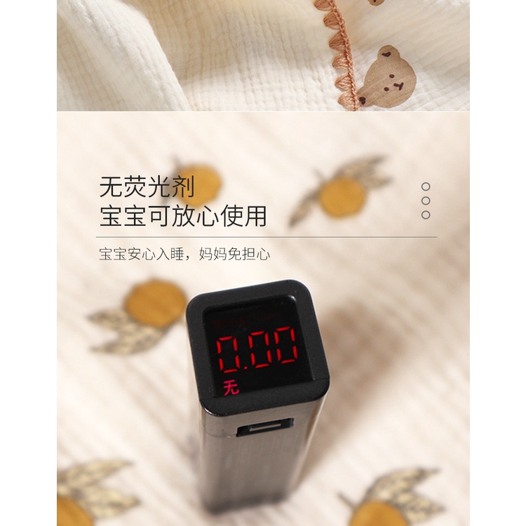 Vỏ Chăn Điều Hòa 4 Lớp Chất Lượng Dành Cho Trẻ Sơ Sinh