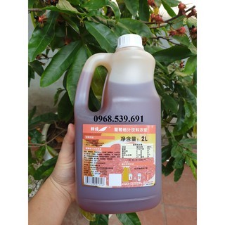 Siro bưởi đỏ Fresh Juice (can 2 lít)