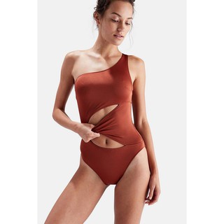 Bikini - Bộ bơi 1 mảnh nâu/đen
