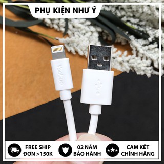 Cáp Lightning Yoobao (2m) Chính Hãng - Siêu Dài Siêu Bền - Bảo Hành 12 Tháng Lỗi 1 Đổi 1.