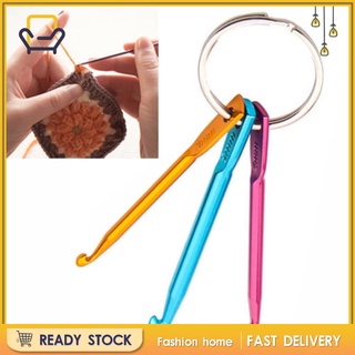 [Happi2ness] Móc khóa bằng nhôm hữu ích Móc móc thủ công DIY Bộ dụng cụ đan