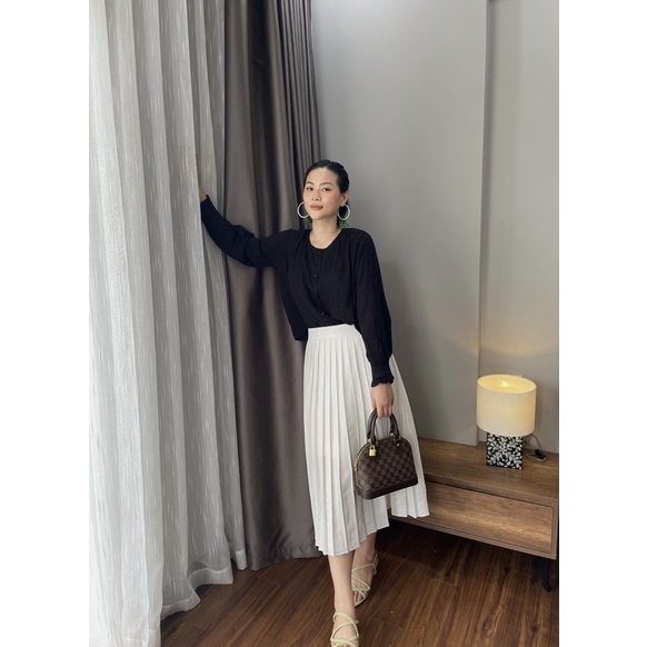 ✅Freeship✅ Áo tay bồng siêu xinh.Hình cận vải shop chụp thật
