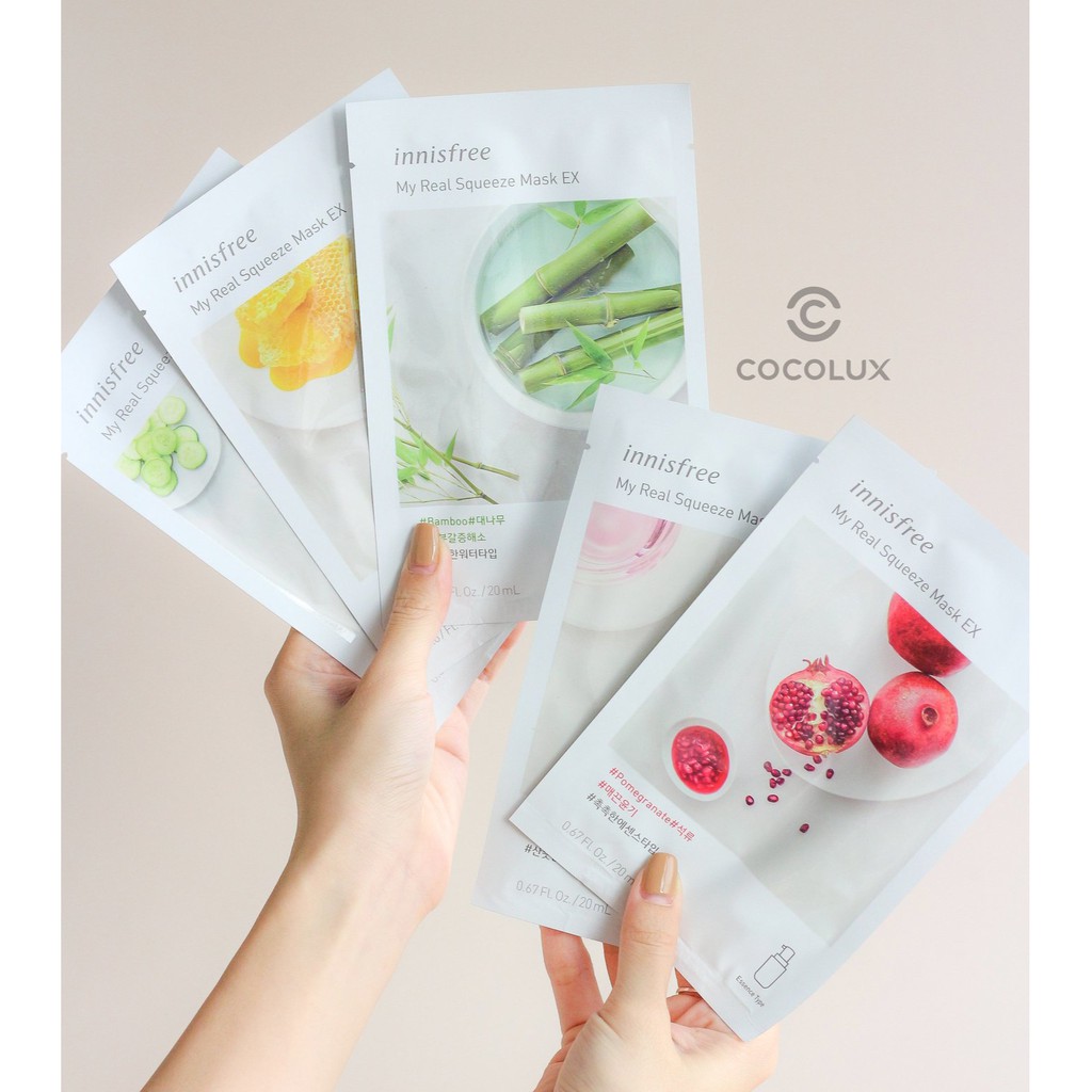 Mặt Nạ Miếng Innisfree My Real Squeeze Mask | BigBuy360 - bigbuy360.vn
