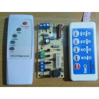 Bộ mạch điều khiển quạt hơi nước từ xa đa năng (Bản TIẾNG VIỆT), đời mới có thêm Jack phao báo nước, tải đến 250W