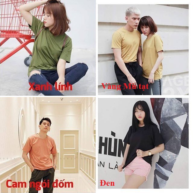 Áo thun trơn cổ tròn nam nữ NuciFera nhiều màu đẹp