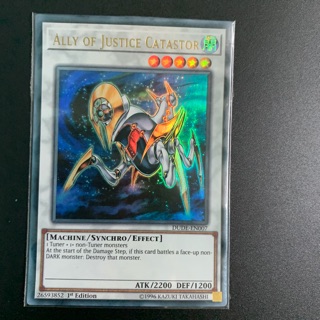 Bài yugioh: ally of justice catastor