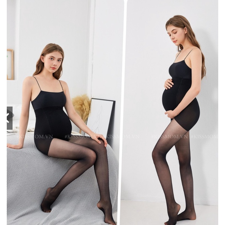 Quần tất bầu tàng hình siêu mỏng, siêu co giãn - PK Tkutrang