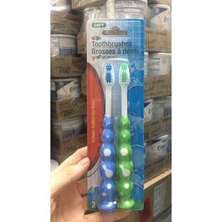 Bàn Chải Đánh Răng Cho Bé Kids Toothbrush bộ 2 cái