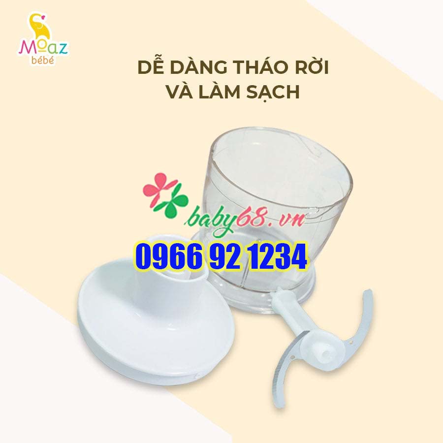 Máy xay cầm tay đa năng Moaz Bebe MB-026