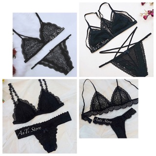 🎀 set bralette đen nhiều mẫu🎀