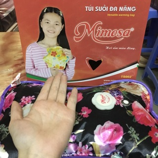 Túi sưởi Mimosa nhỡ (có video hàng thật)- BẢO HÀNH CHÍNH HÃNG