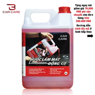 Nước làm mát động cơ ô tô màu đỏ CAR CARE 5 Lít