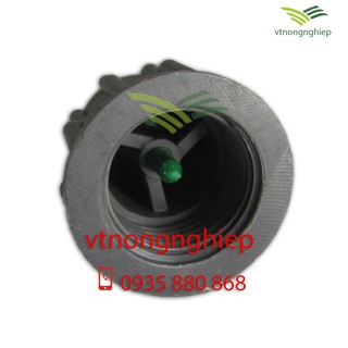 20 Béc bít phun ngang ren trong phi 21mm ( Xám, Xanh Lá)