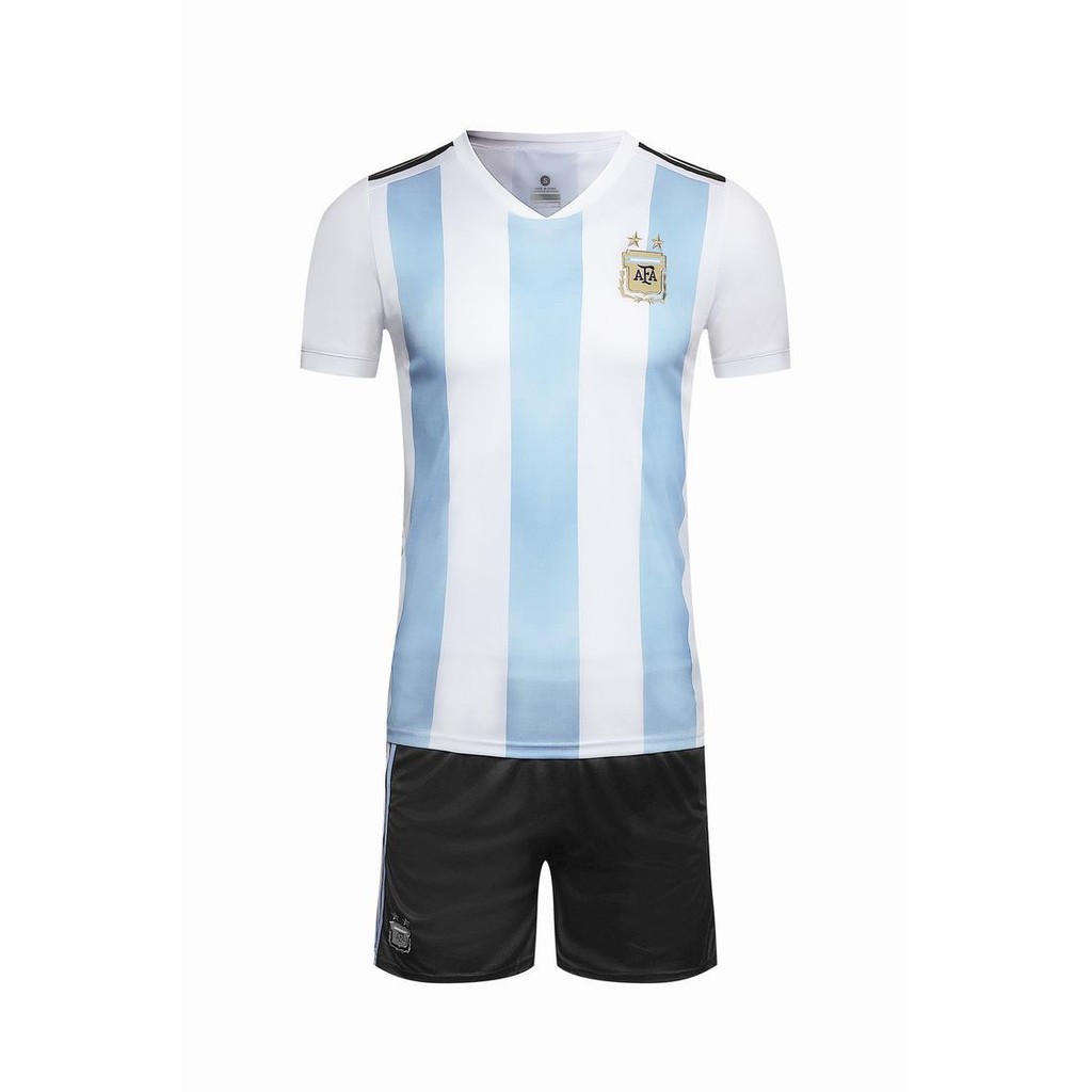 Áo Thun Đá Banh Đội Tuyển Argentina Home Climachill World Cup 2018