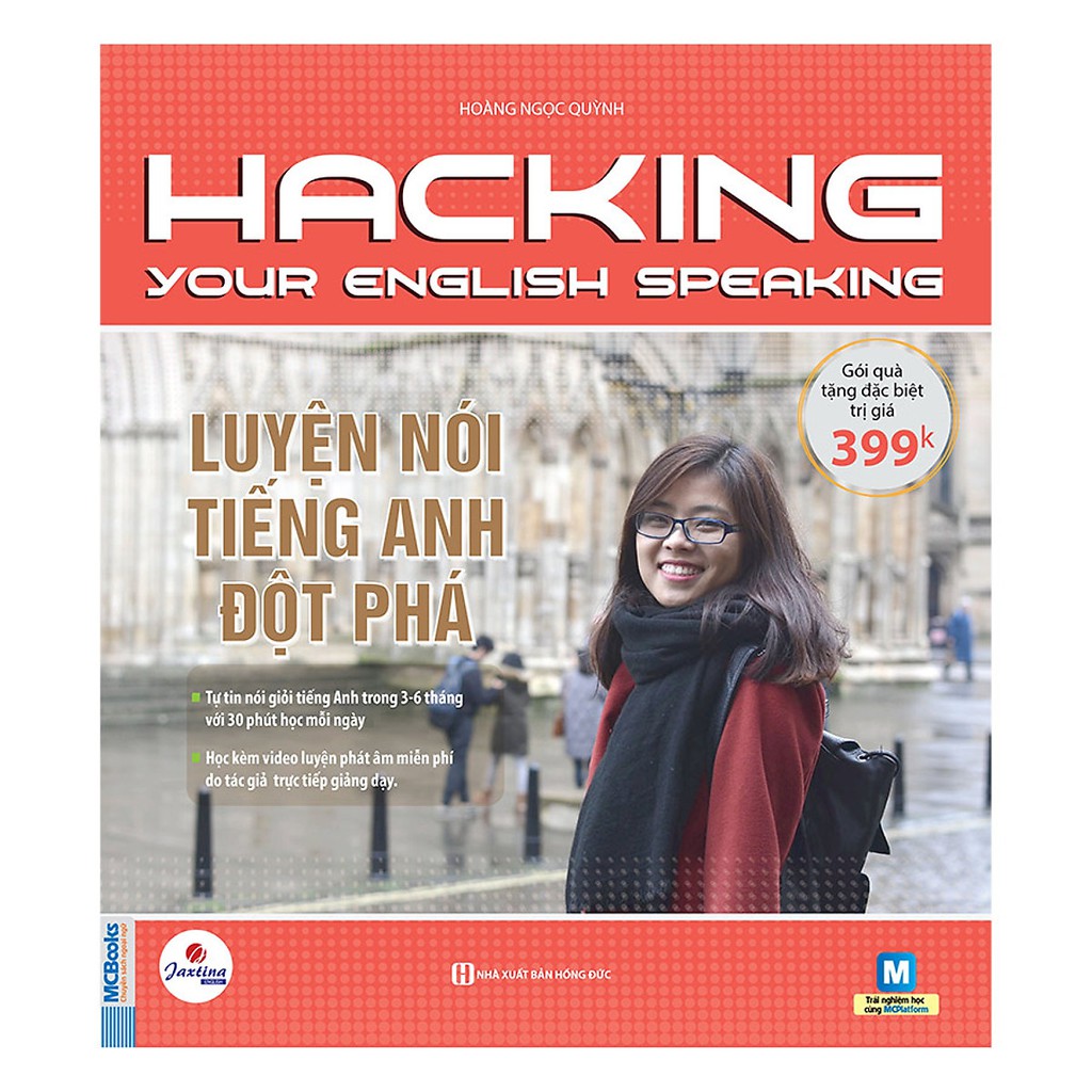 Bộ sách Hacking Your English Tặng Kèm Sổ tay