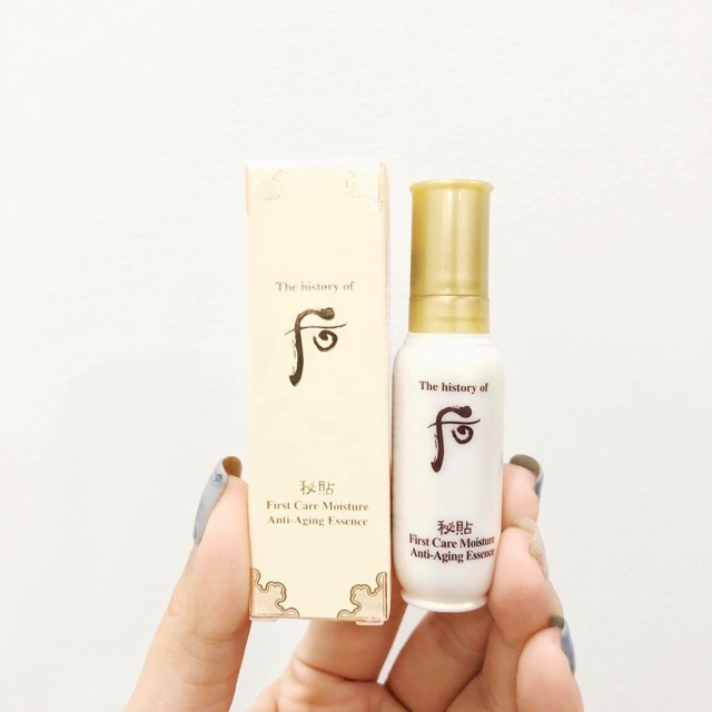 Tinh dầu đánh thức làng da Whoo Bicheop First Care Moisture Anti-Aging Essence 8ml