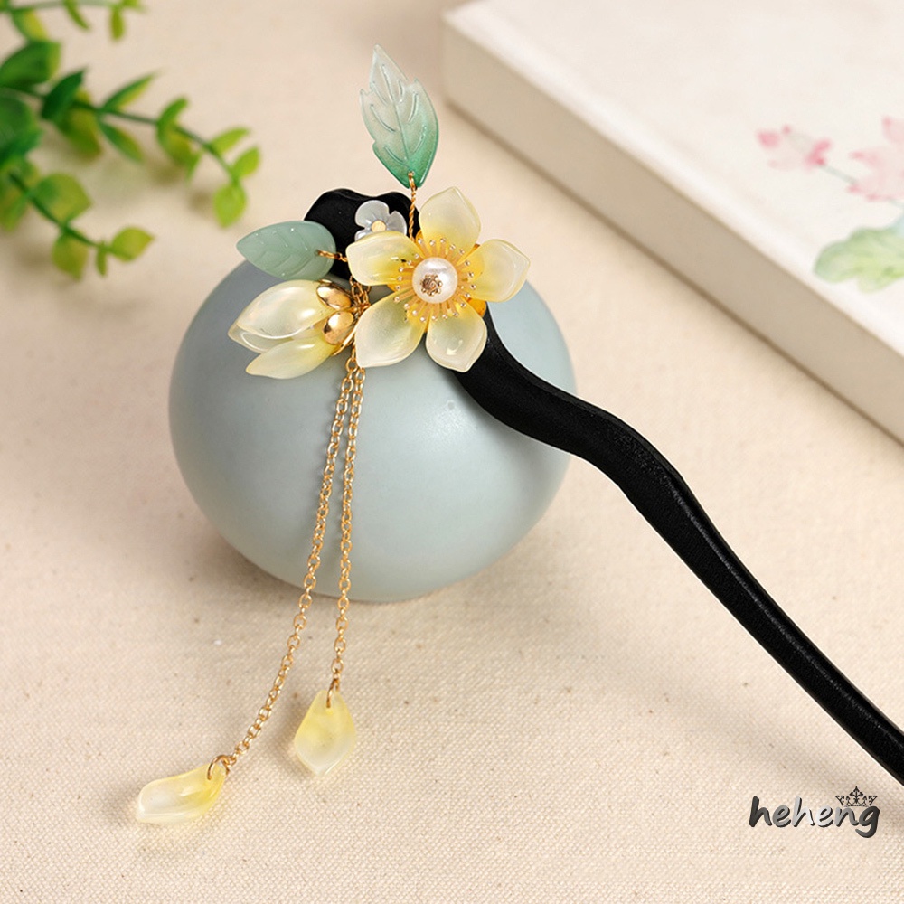 Trâm Cài Tóc Trung Hoa Bằng Gỗ Không Gây Dị Ứng