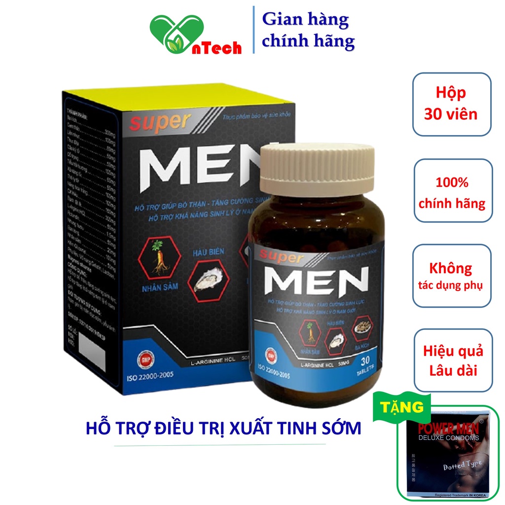 Tinh chất hàu Everyday Health SUPER MEN Hỗ trợ điều trị yếu sinh lý xuất