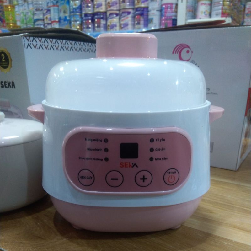 Nồi nấu cháo chậm Seka GT68 dung tích 1.0 L
