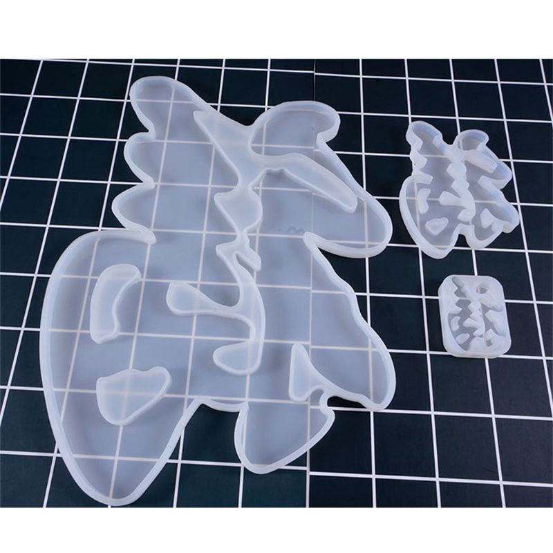 Khuôn silicone tạo hình chữ chúc phúc làm thủ công DIY tiện lợi
