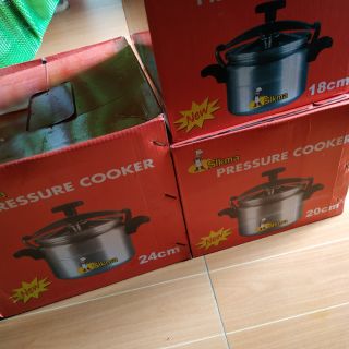 (SIÊU RẺ ) Nồi áp suất  SIKMA   18cm ( 3lít)  20cm ( 4lit). 22cm ( 5lit). 24cm ( 6lit).. ..Bằng ga siêu nhanh