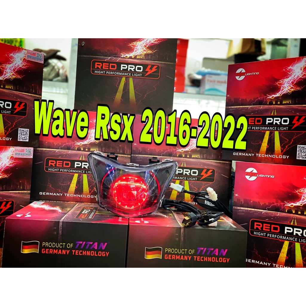 Bi Cầu Red Pro 2.0 Làm Sẵn Lắp Zin Wave Rsx  Chính Hãng _ Lê Lĩnh Vlog