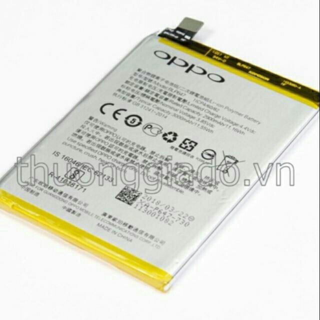 Pin Oppo A77 BLP 647 hàng xịn bh 6 tháng