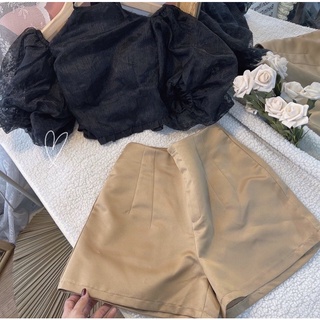 Set áo yếm cột nơ quần short
