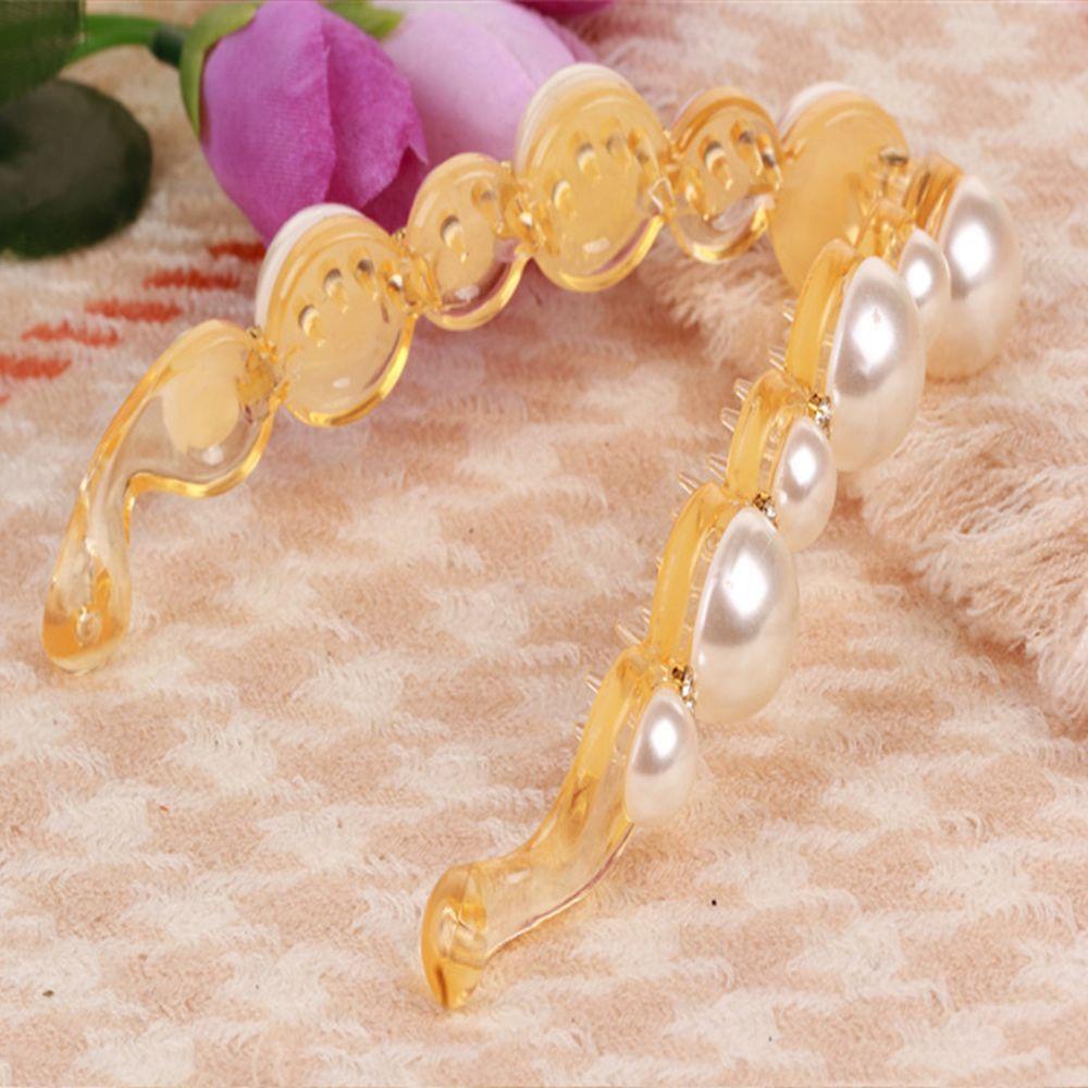 Trâm Cài Tóc Màu Đen / Cam Thời Trang Cho Nữ