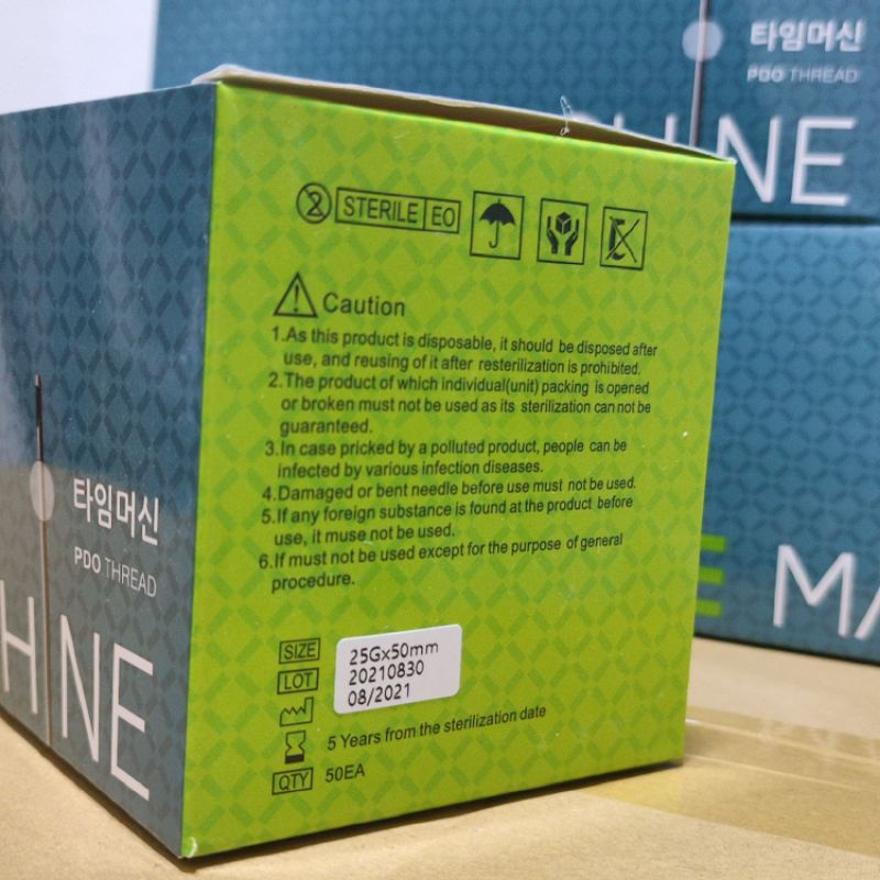 (Q1-HCM) Hộp 50 Kim Cannula Đầu Tù Time Machine Tiêm Filler Dùng Trong Thẩm Mỹ - Kim Canula Có Sẵn Kim Mồi (Hộp 50 Cây)