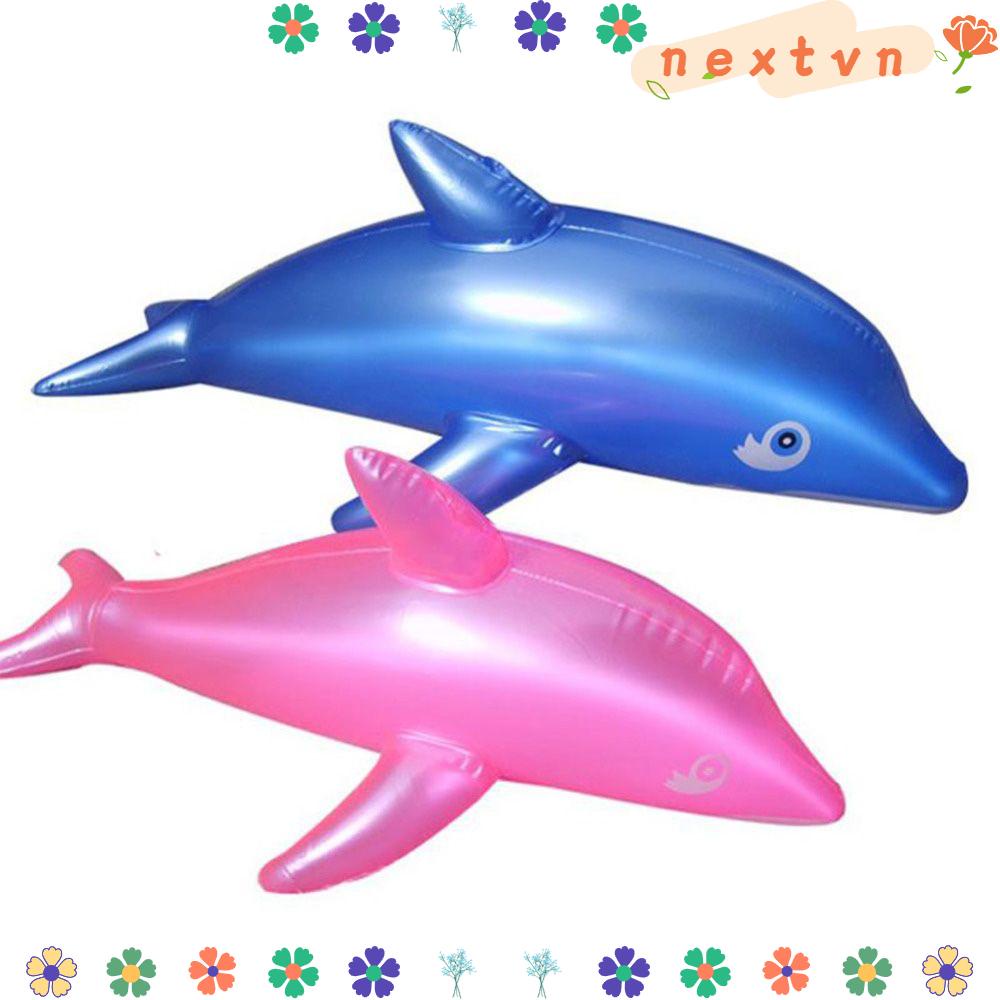 Set 2 Phao Bơi Bơm Hơi Hình Cá Heo Đáng Yêu