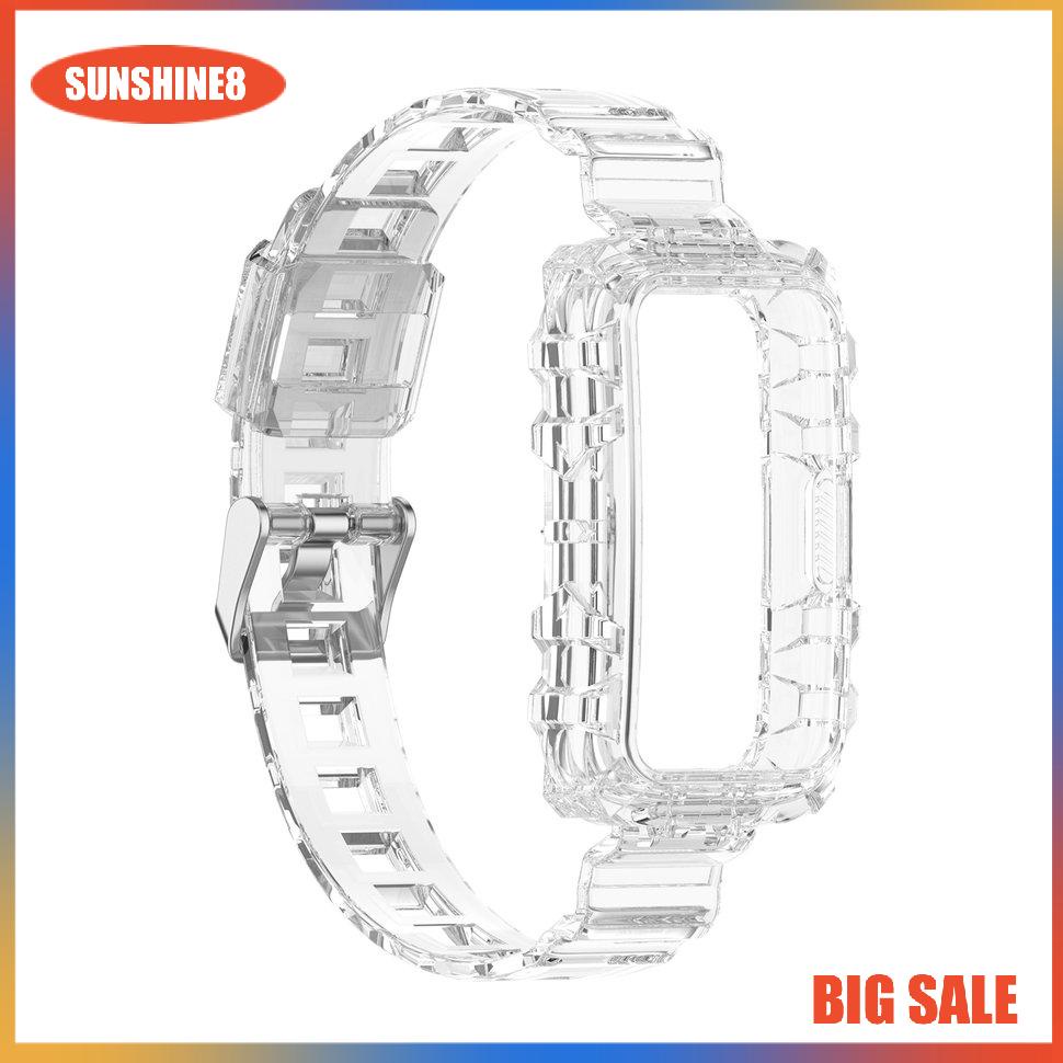 Dây đeo TPU trong suốt chống bụi chống rơi cho Honor Band 6