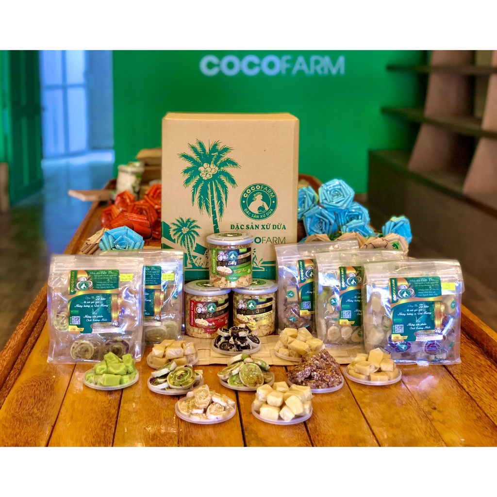 THÙNG ĐẶC SẢN XỨ DỪA COCOFARM | BigBuy360 - bigbuy360.vn