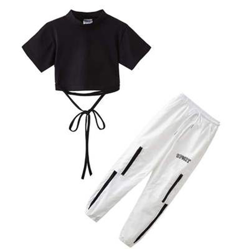 QUẦN NHẢY HIỆN ĐẠI TRẺ EM - JOGGER TRẮNG ZB32